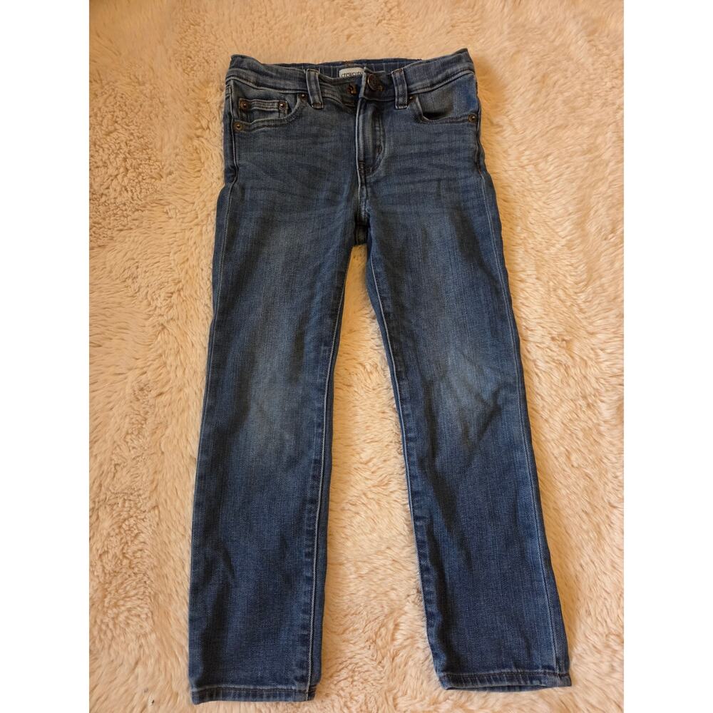 Crewcuts By J.Crew Medium Wash Girls Straight Leg Denim Jeans size 6